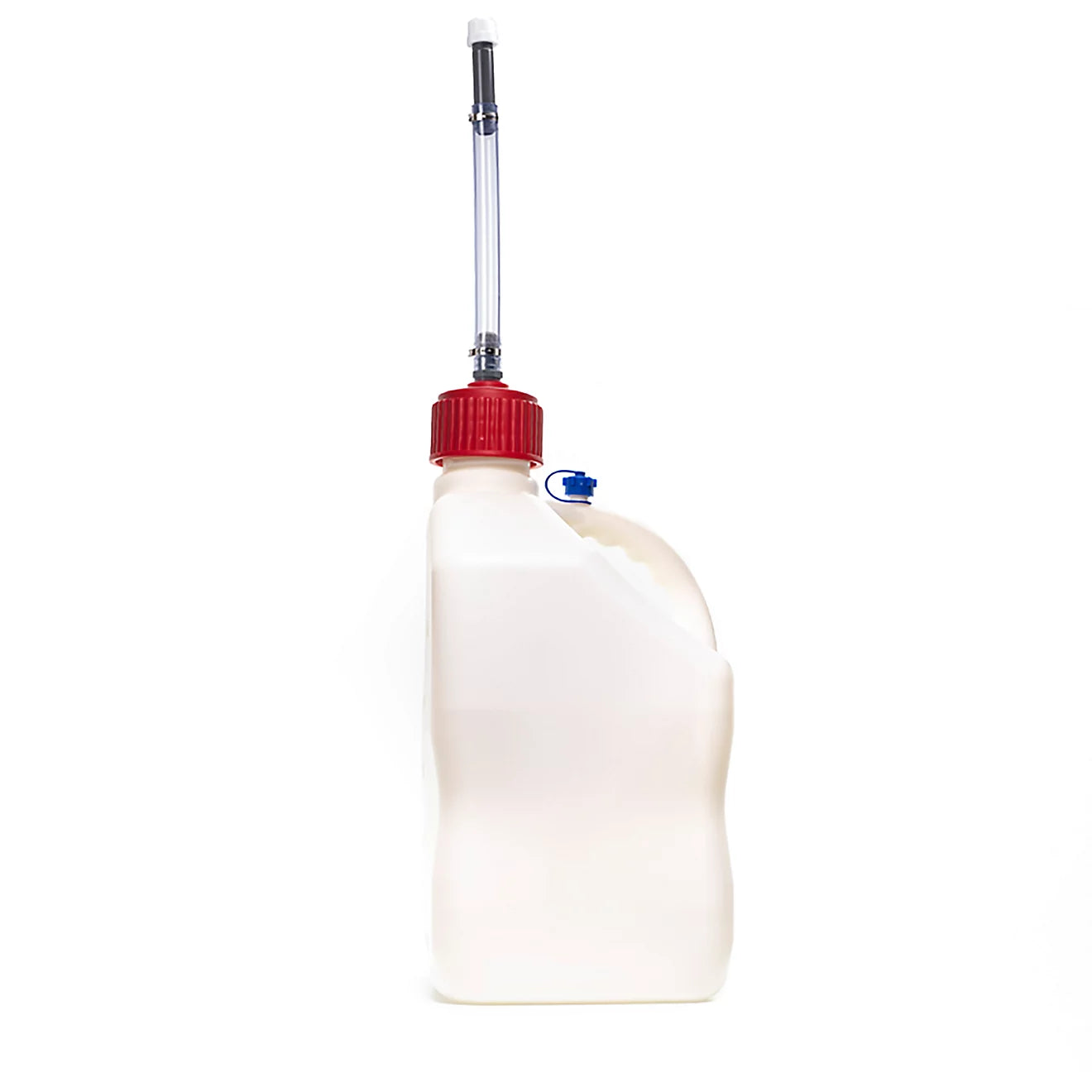 5.5 Gallon Utility Jug w/ Deluxe Hose - 5.5-Gal Sq. Motorsport Container