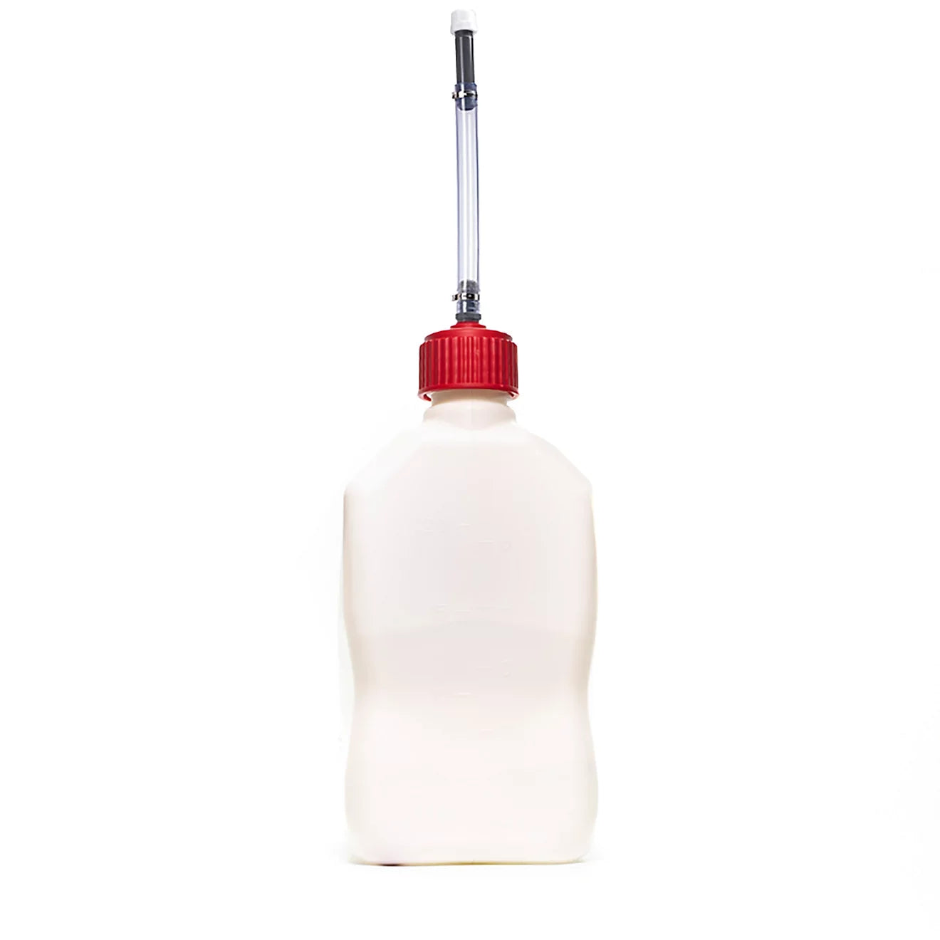 5.5 Gallon Utility Jug w/ Deluxe Hose - 5.5-Gal Sq. Motorsport Container