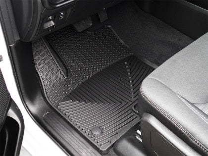 WeatherTech 2025 Ram Truck 1500 (Incl. RHO) CC/QC (No Vinyl) Front All-Weather Floor Mats - Black