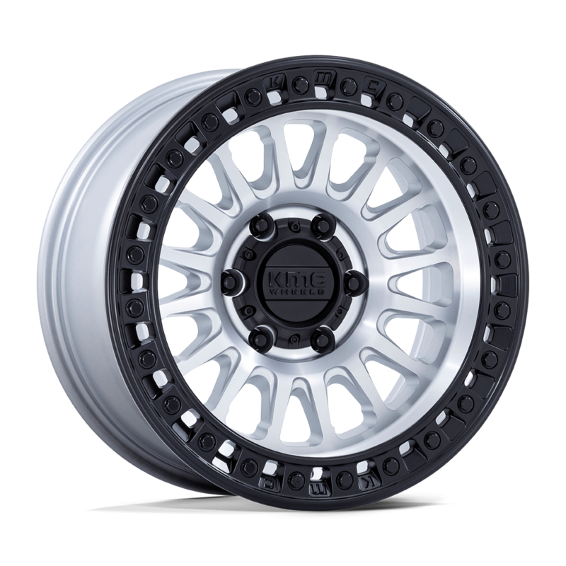 KMC IMS Machined W/ Black Lip Wheel