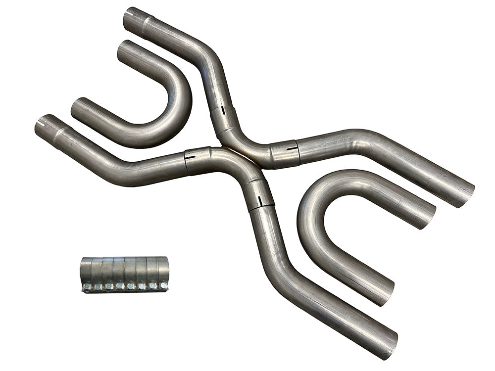 Universal 3" Exhaust Builder Kit | (304 Stainless) LS Engine Swap
