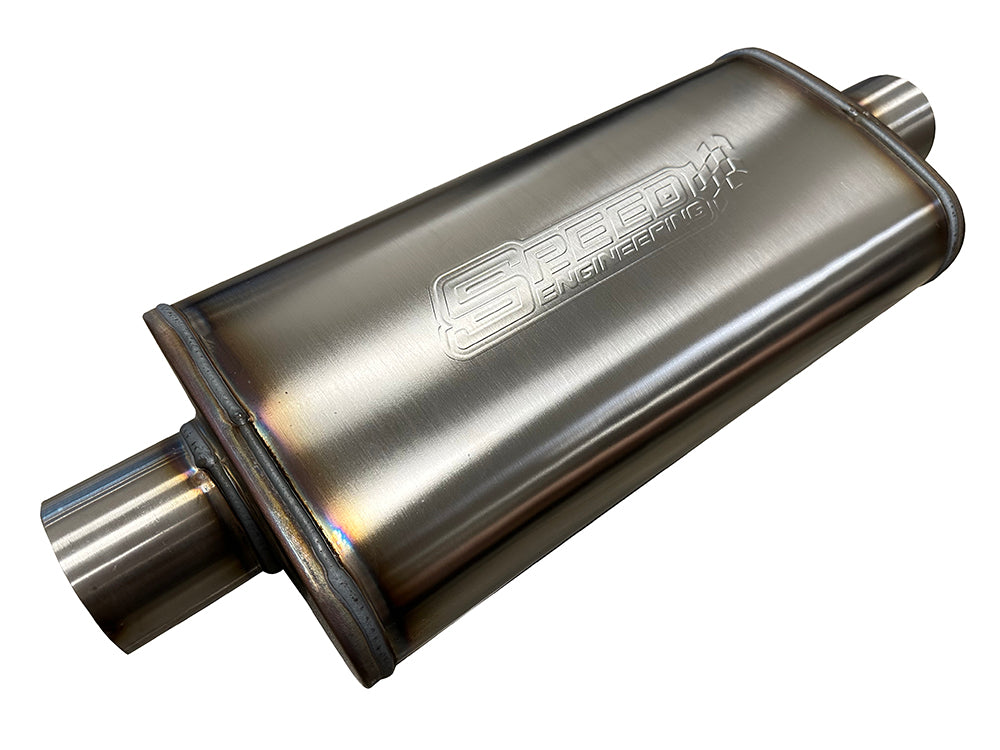 3" Inlet/Outlet "Street Series" Muffler | (Center Inlet/Outlet)