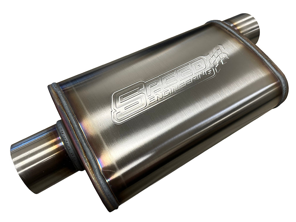 3" Inlet/Outlet "Street Series" Muffler | (Center/Offset)