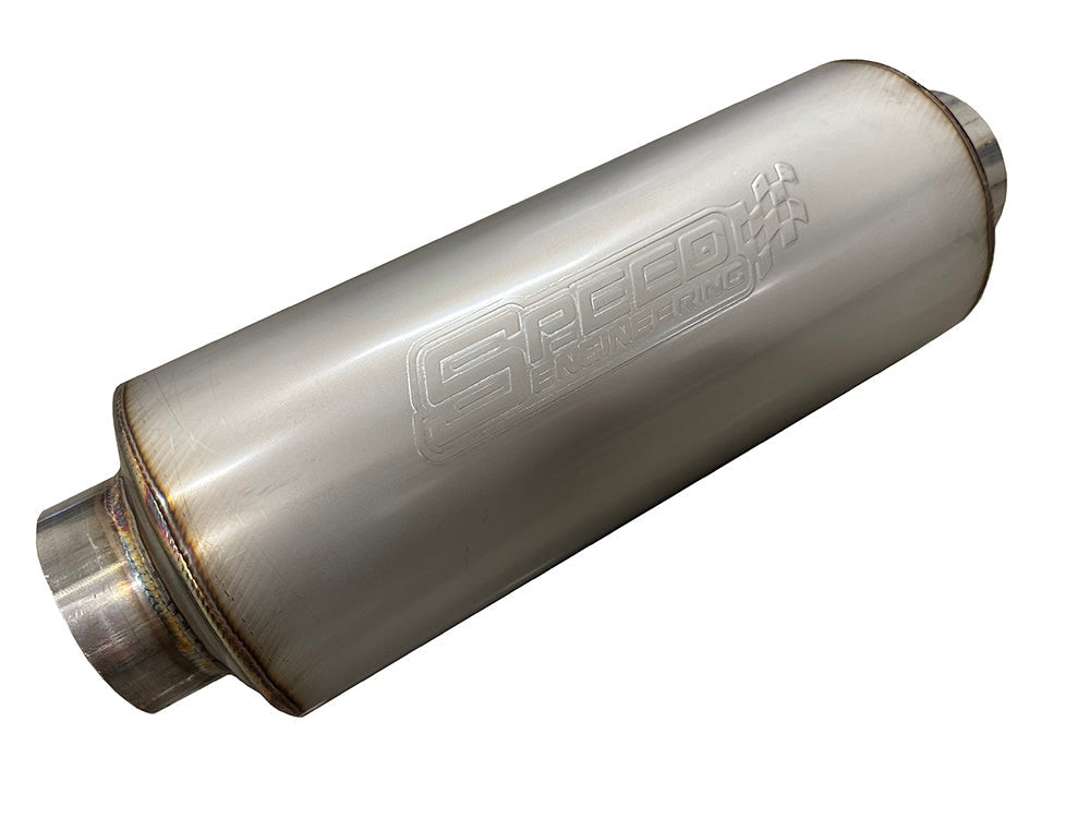 3" Inlet/Outlet "Bullet Series" Muffler | (12" Length)