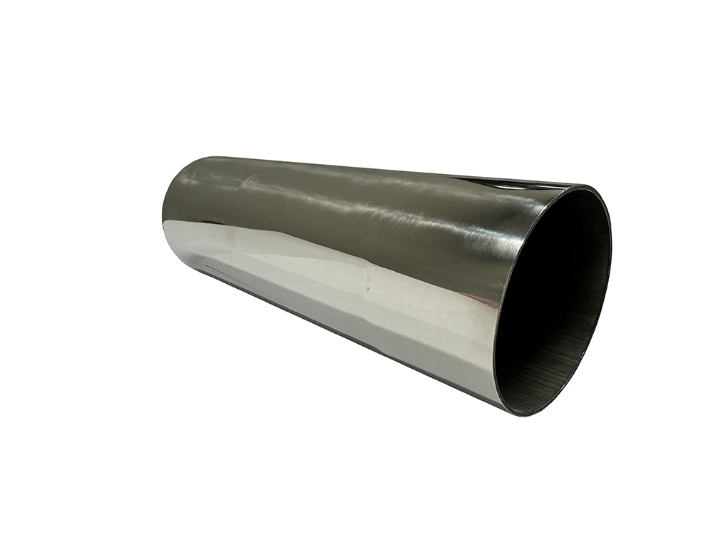 SStainless 2.5" Exhaust Tip | (8" Length, 2.75" Tip Diameter)