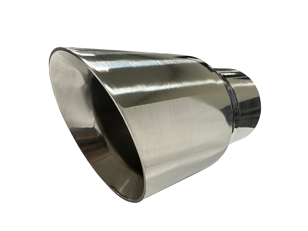 Stainless 3" Exhaust Tip | (7" Length, 4" Tip Diameter)
