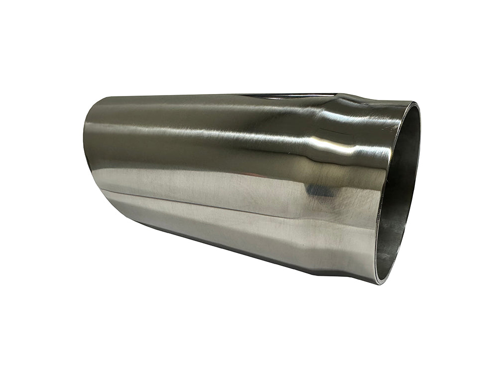 Stainless 3" Exhaust Tip | (7.5" Length, 3.5" Tip Diameter)