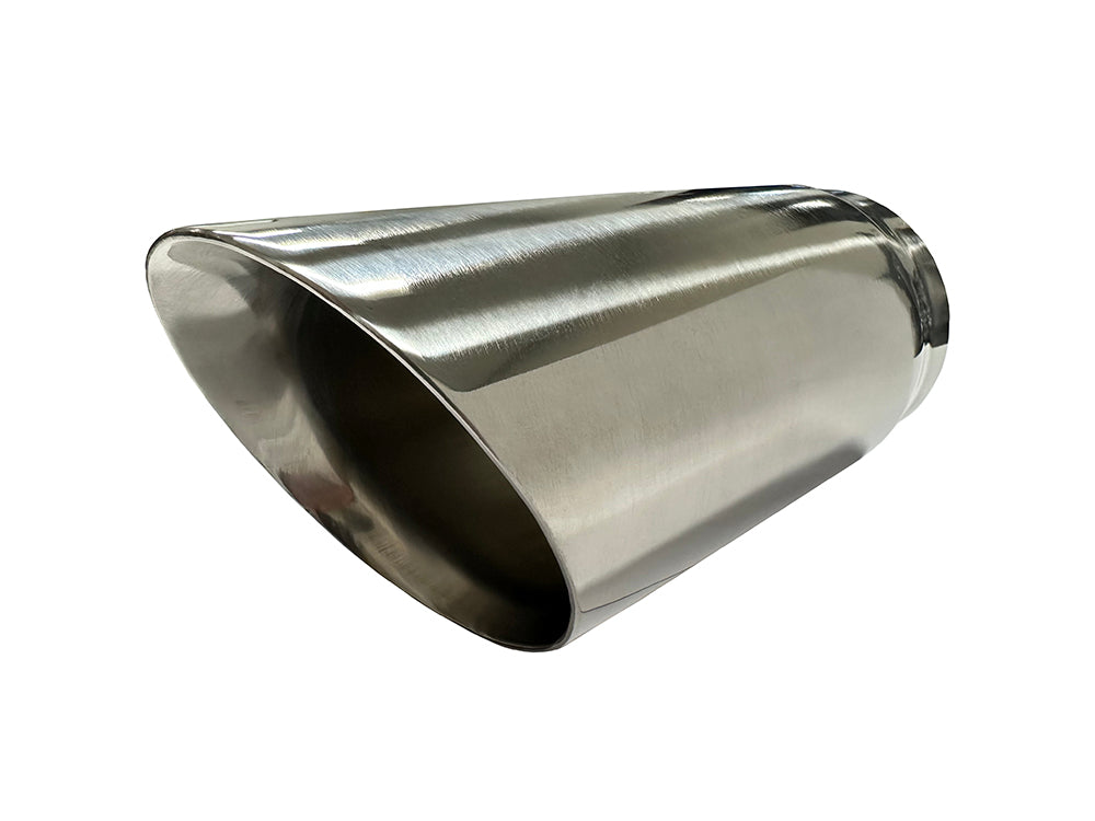 Stainless 3" Exhaust Tip | (7.5" Length, 3.5" Tip Diameter)