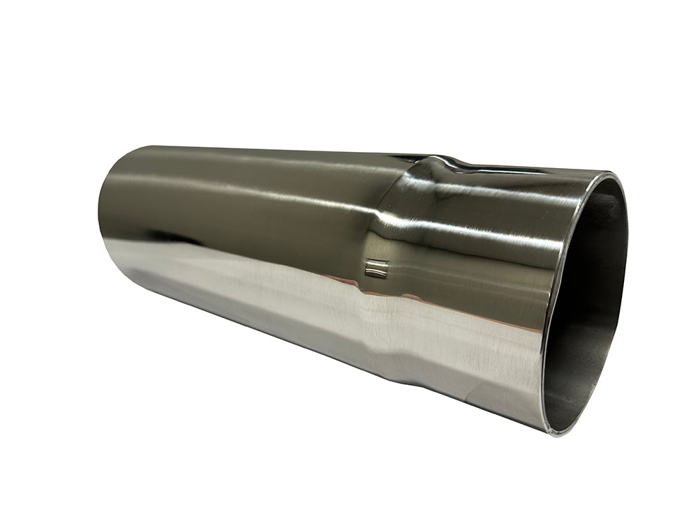 Stainless 3.5" Exhaust Tip | (11" Length, 4" Tip Diameter)