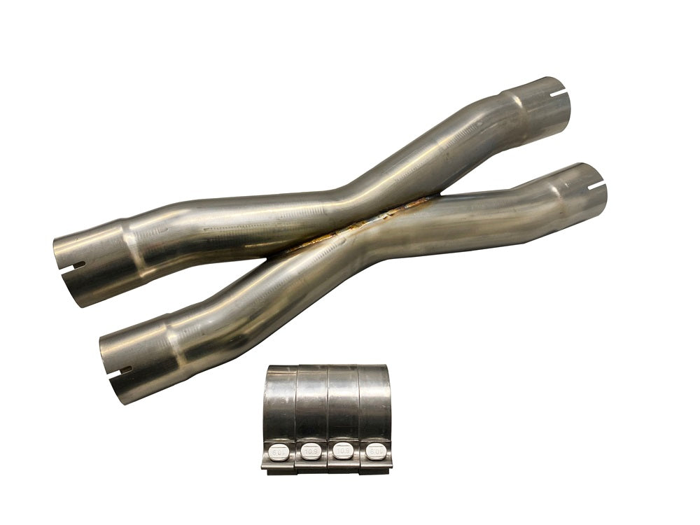 Universal X Pipe 3" | (304 Stainless) 26" Length