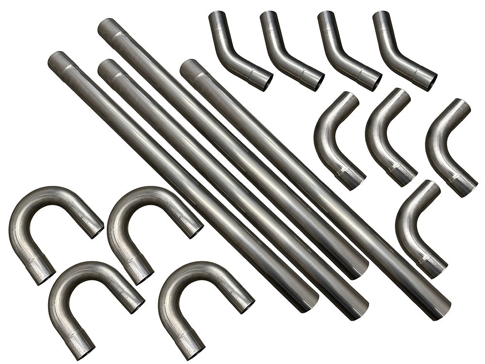 Universal 3" Exhaust Builder Kit | "Fabricator Edition" (304 Stainless)