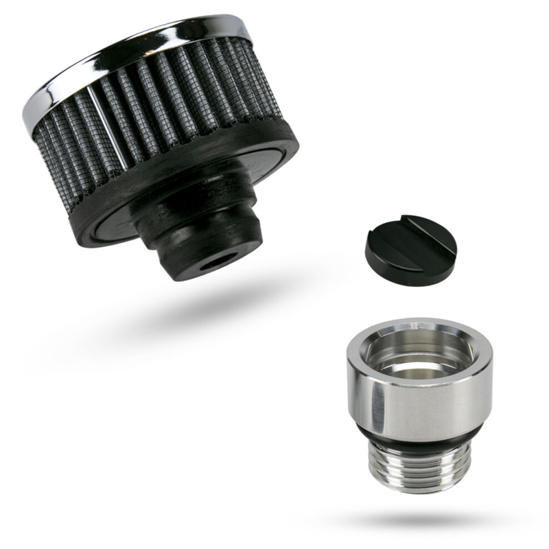 Metco Crank Case Breather, Screw-In, 5.7L / 6.1L / 6.4L