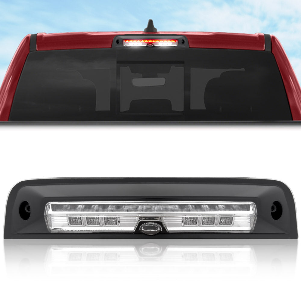 Recon Dodge 19-25 RAM 1500 Red LED 3rd Brake Light with Cargo Bed Camera and Clear Lens