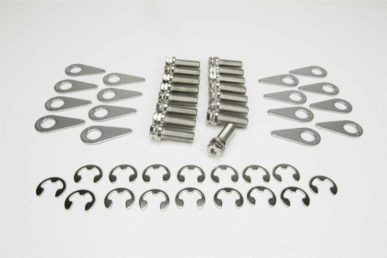 Kooks Ford 5.0L 4V Coyote Engine Stage 8 Locking Header Bolt Kit (10mm x 150 Coarse Thread)