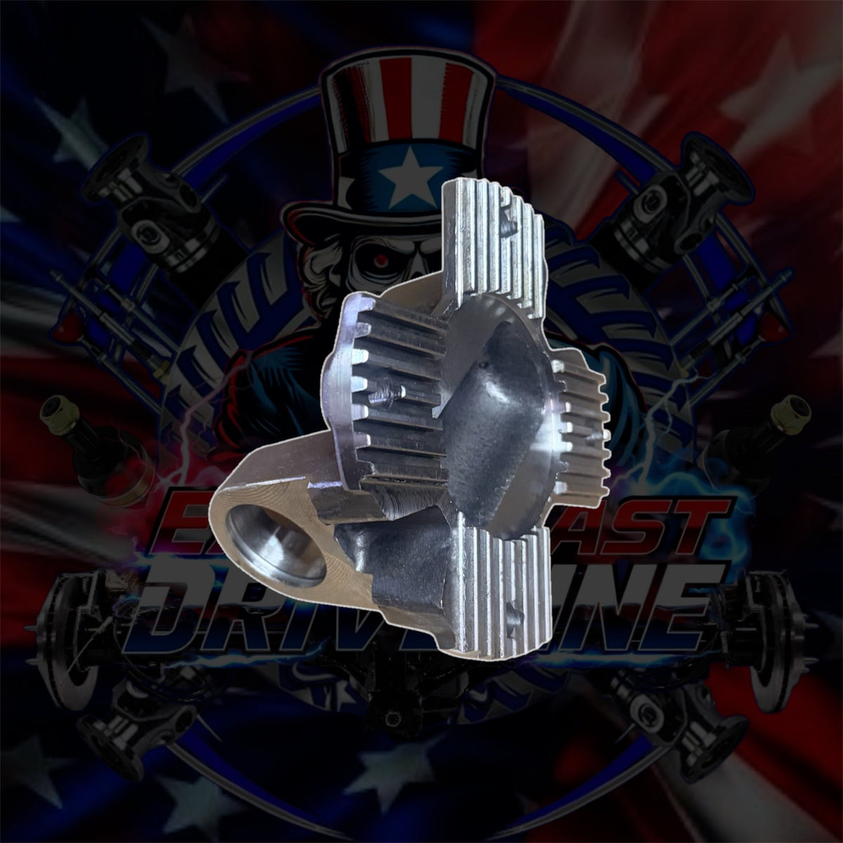 Ram TRX / RHO Rear Driveshaft Flange Yoke 2021+ Billet Aluminum or Forged Steel- 1480 Series