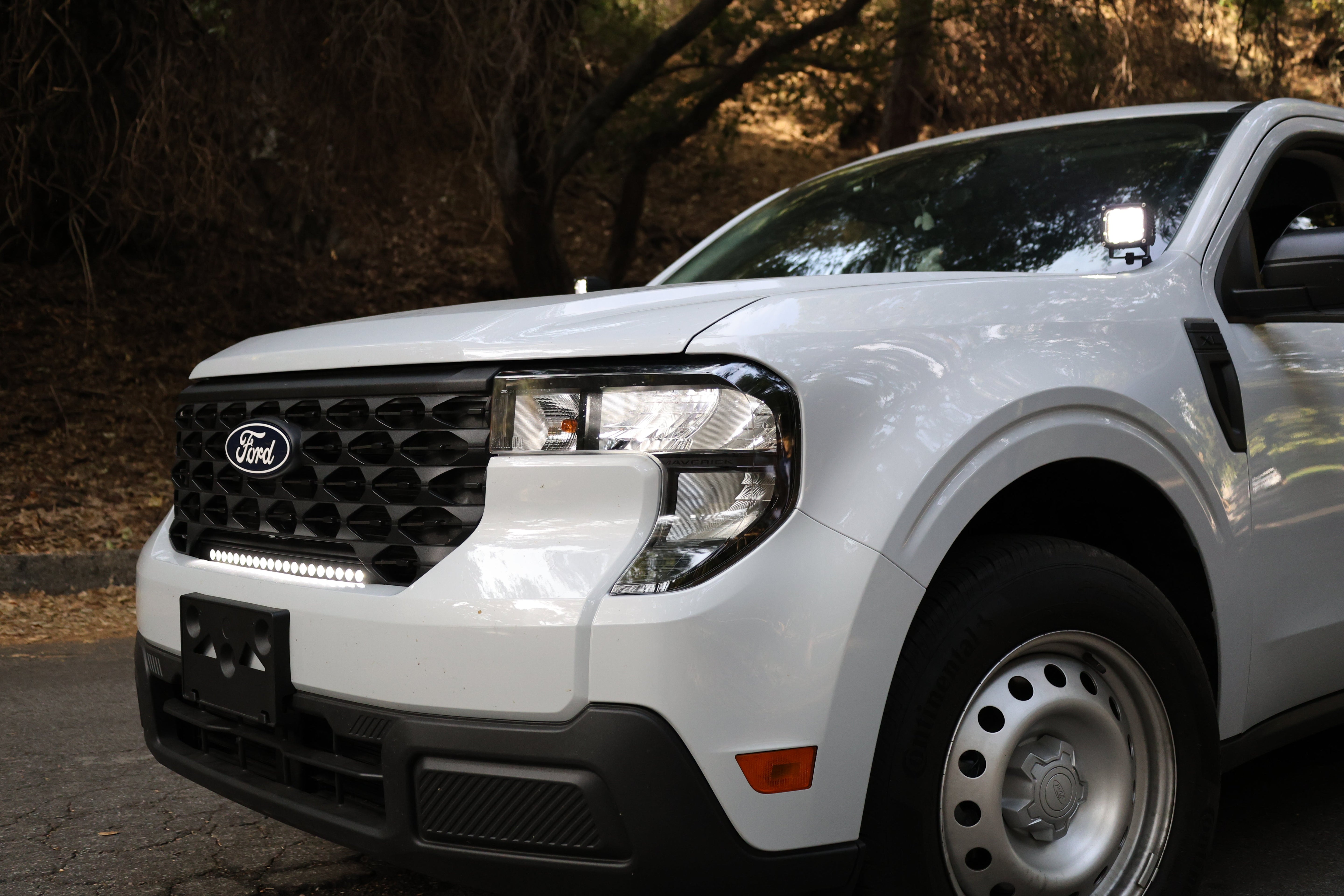 2025+ Ford Maverick Hood Mount/Ditch Lights