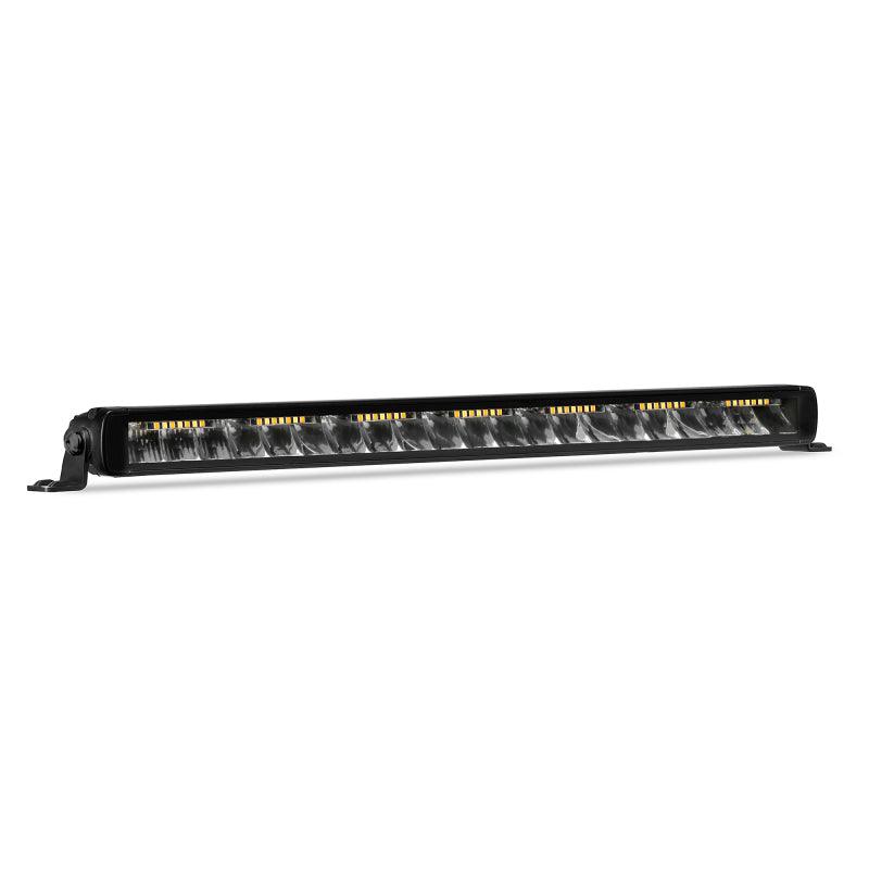 Go Rhino Xplor Blackout Combo Series Sgl Row LED Light Bar w/Amber (Side/Track Mount) 20.5in. - Blk