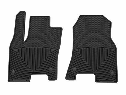 WeatherTech 2025 Ram Truck 1500 (Incl. RHO) CC/QC (No Vinyl) Front All-Weather Floor Mats - Black