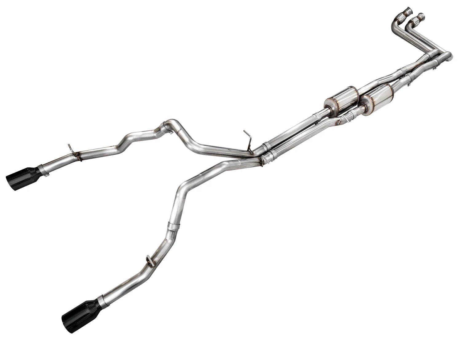 AWE Tuning 2025+ RAM 1500 3.0TT Rebel 0FG Cat-Back Exhaust w/ Diamond Black Tips