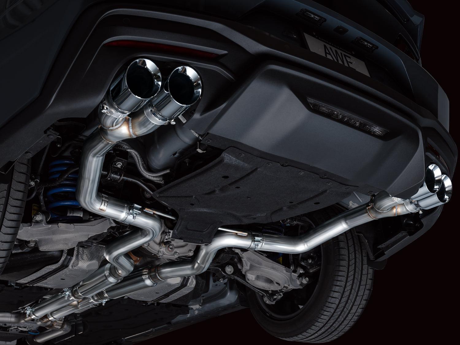 AWE Exhaust Suite for S650 Mustang Quad Tip GT