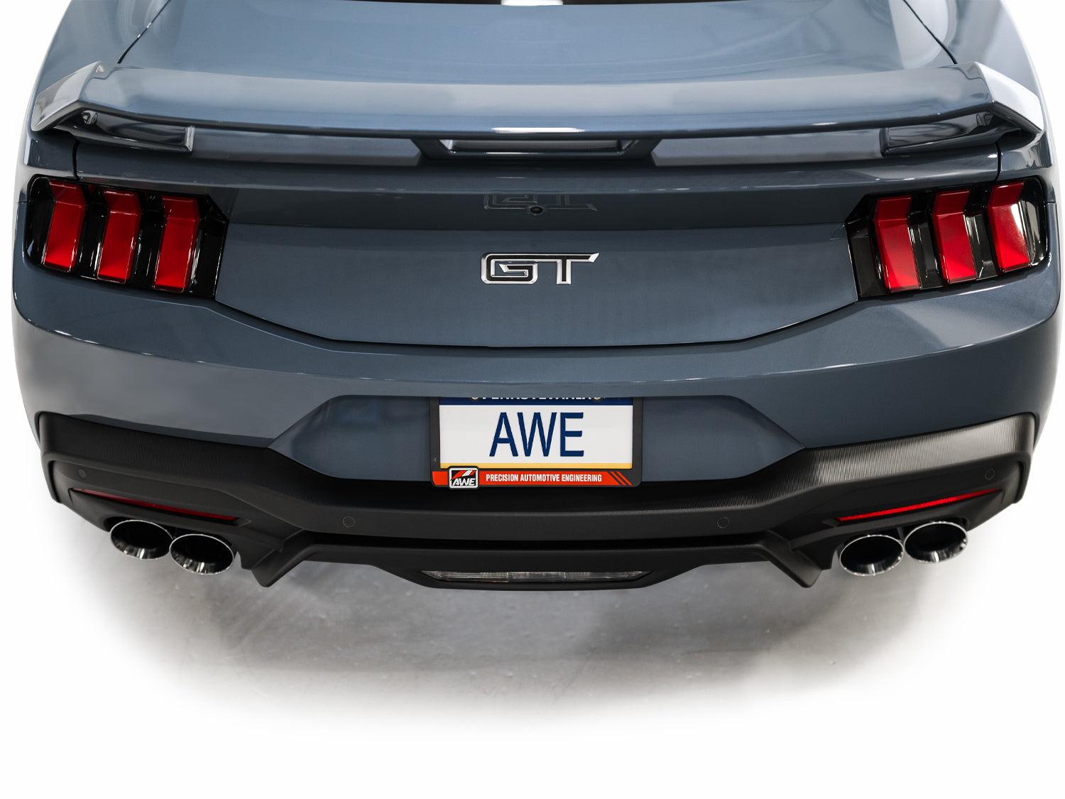 AWE Exhaust Suite for S650 Mustang Quad Tip GT