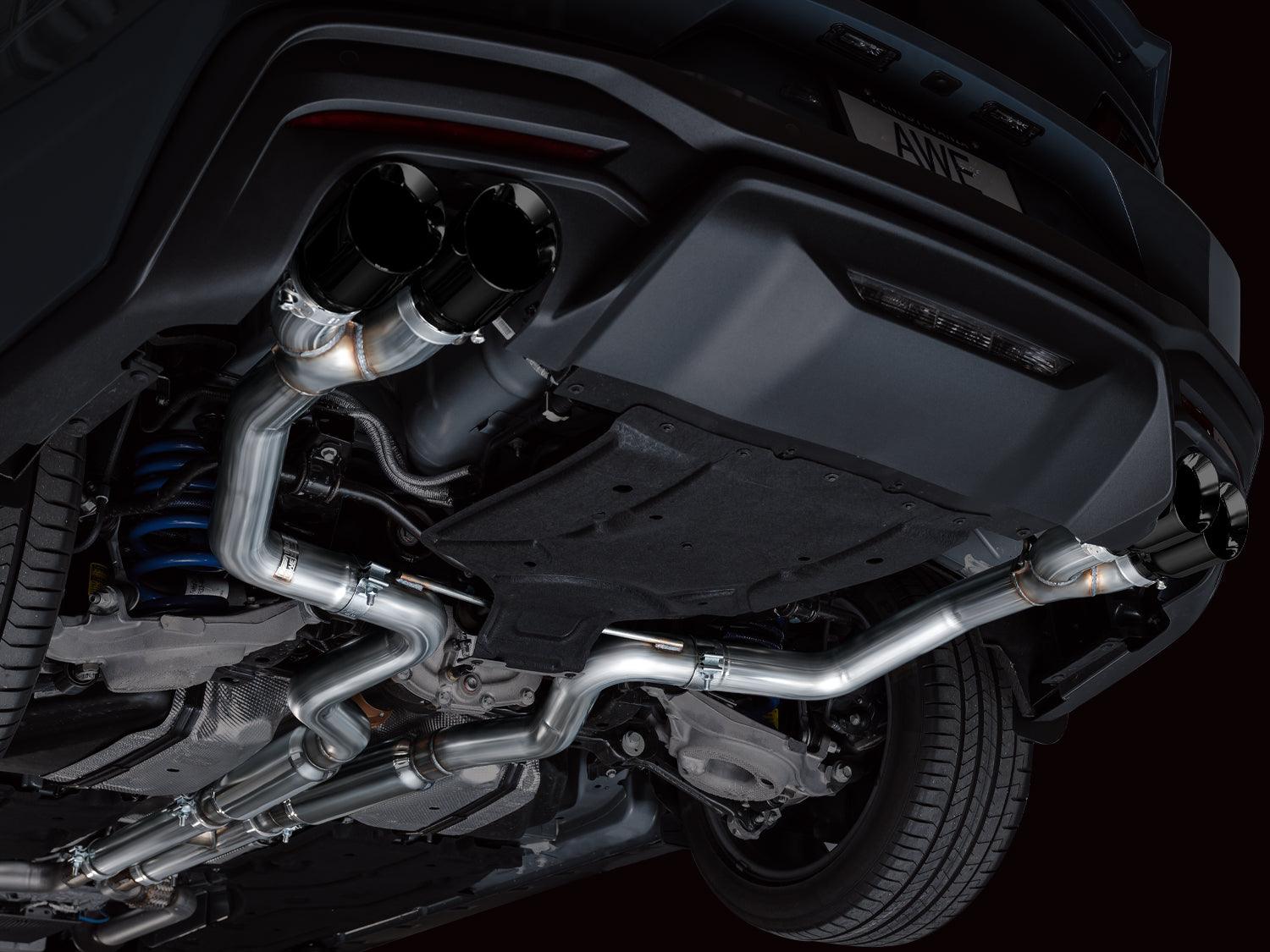 AWE Exhaust Suite for S650 Mustang Quad Tip GT