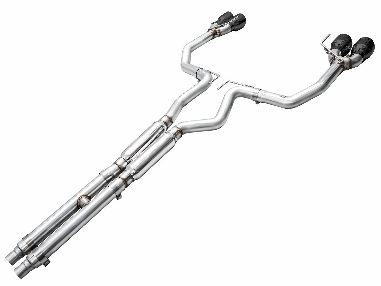 AWE Exhaust Suite for S650 Mustang Quad Tip GT