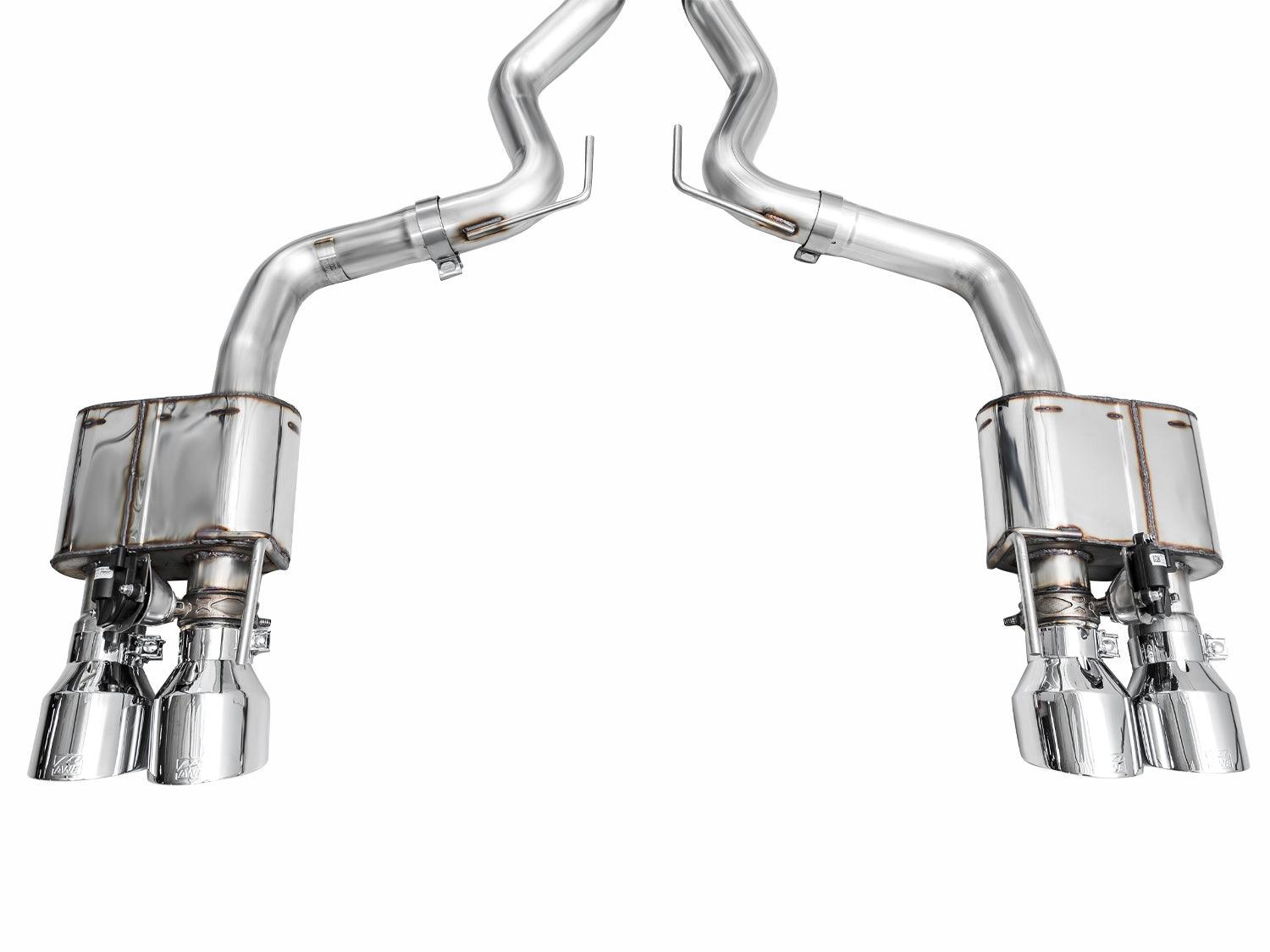 AWE Exhaust Suite for S650 Mustang Quad Tip GT