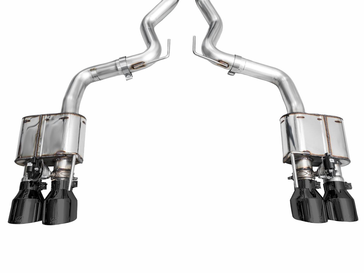 AWE Exhaust Suite for S650 Mustang Quad Tip GT