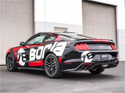 Borla 2018-2023 Ford Mustang GT 5.0L AT/MT (w/o Valves) ATAK 3in Cat-Back Exhaust w/Polished Tips