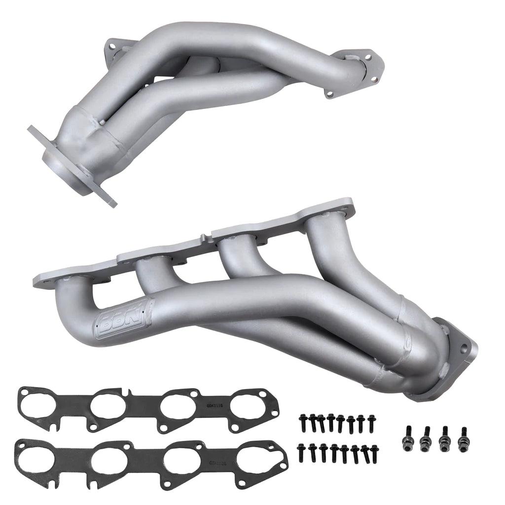 06-10 Dodge Challenger/Charger 6.1L Shorty Tuned Length Exhaust Headers - 1-7/8in Silver Ceramic