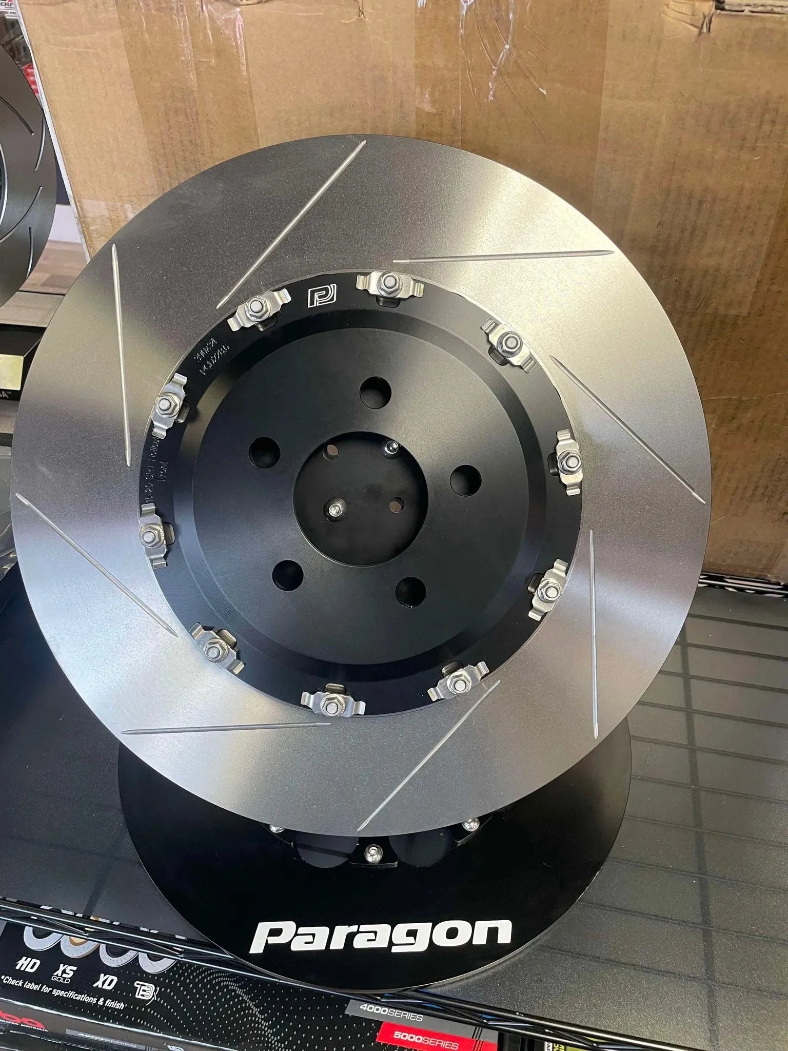 Paragon Front & Slotted Rear Rotor Package – 2015-2023 Hellcat