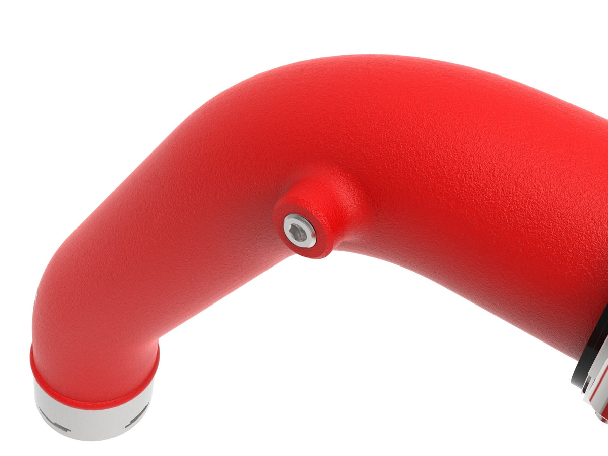 aFe BladeRunner Aluminum Hot and Cold Charge Pipe Kit Red 2025-2027 Ram RHO