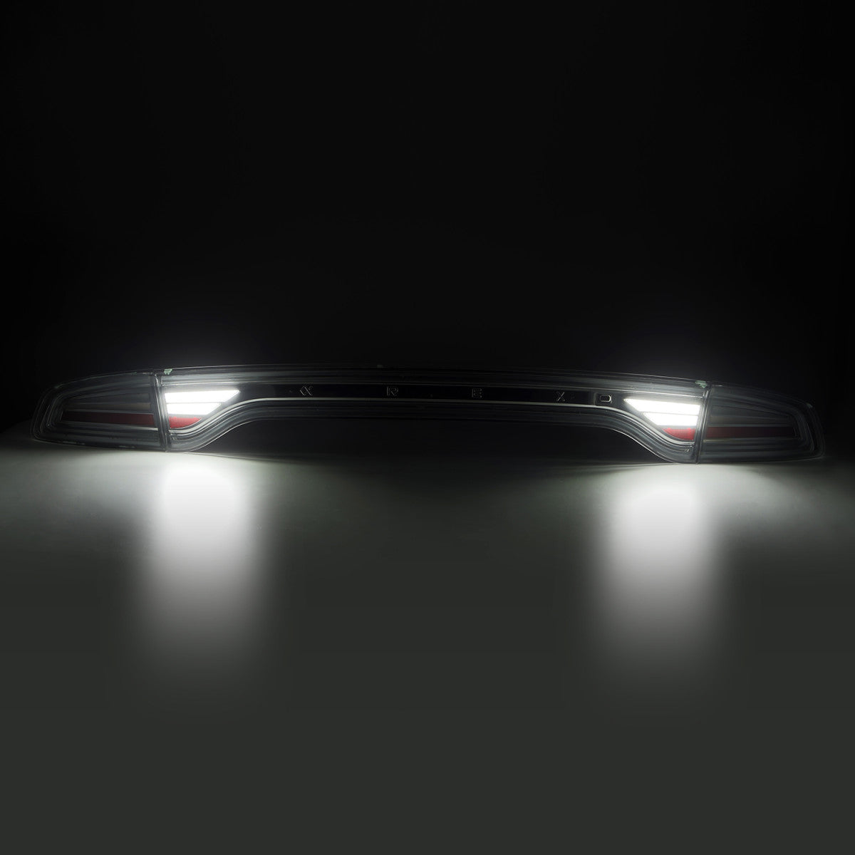 AlphaRex 15-23 Dodge Charger NOVA-Series Prismatic LED Tail Lights Alpha-Black