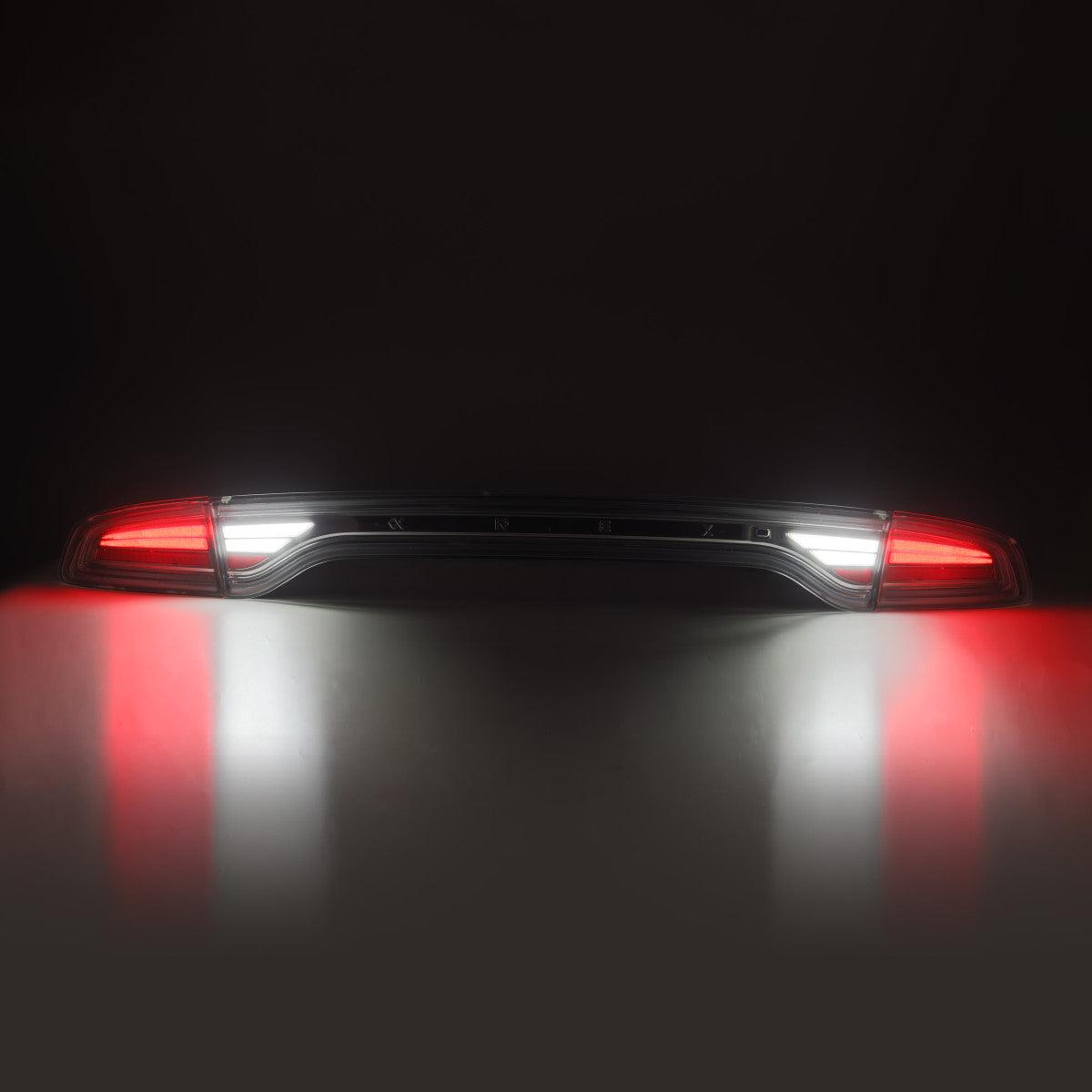 AlphaRex 15-23 Dodge Charger NOVA-Series Prismatic LED Tail Lights Alpha-Black