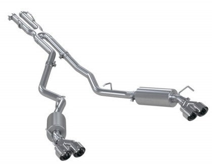 MBRP 20-25 Ford Explorer ST 3.0L Ecoboost SS 2.5in Dual Rear Exit w/ Quad Tips - AL