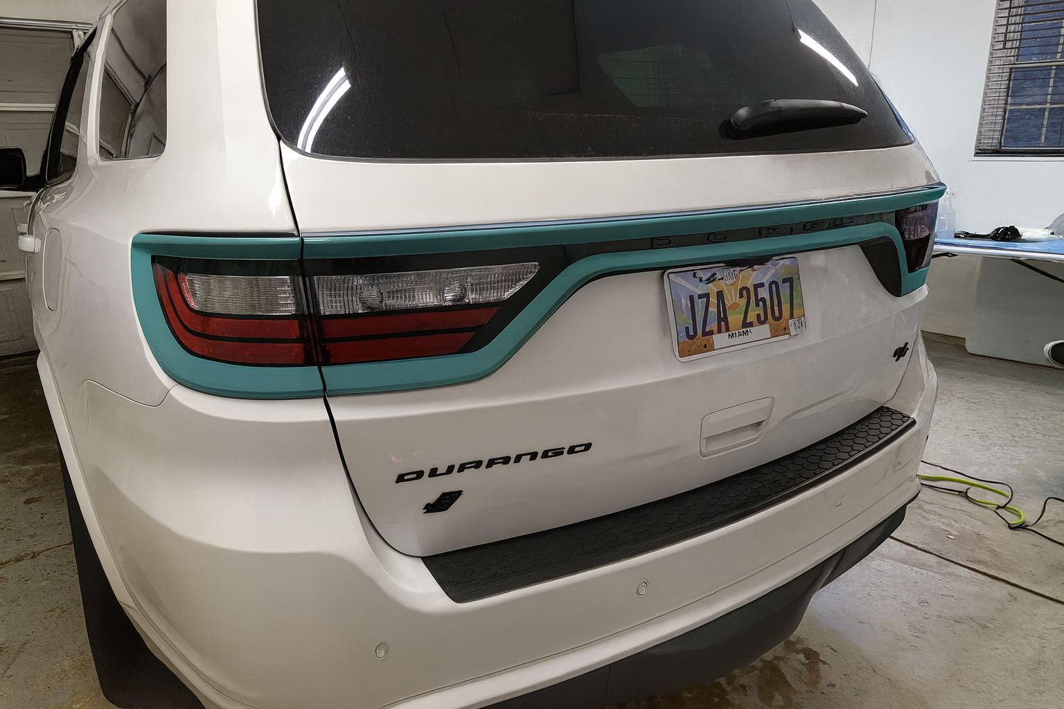 14-25 Dodge Durango Colored Taillight Tint Overlay