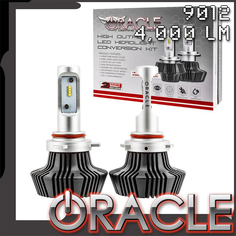 ORACLE Lighting 2015-2023 Dodge Challenger 9012 4,000+ Lumen LED Headlight Conversion Kit - High/Low Beam