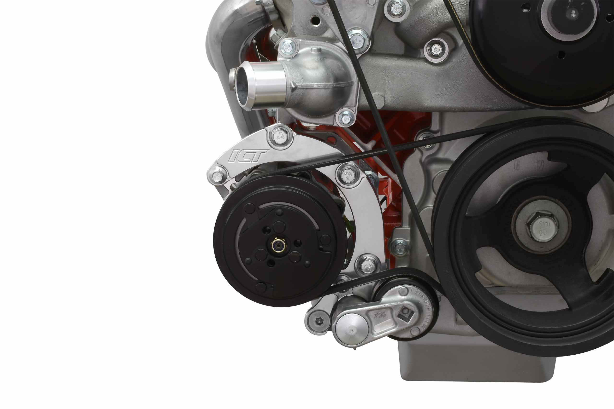 ICT Billet LS Truck OEM Location Alternator / Power Steering Bracket LQ4 LQ9 4.8L 5.3L 6.0L