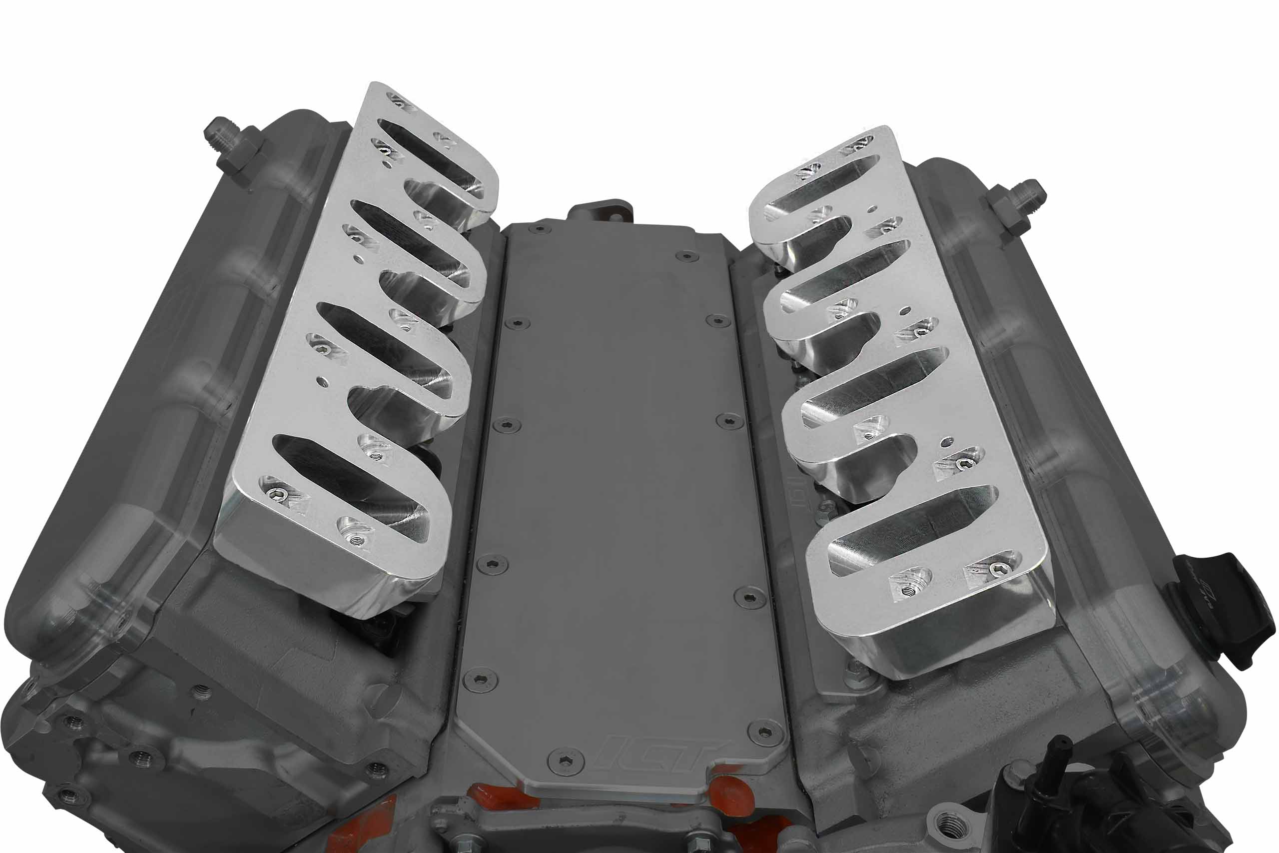 Gen V LT Cylinder Head to LS Gen III Car / Truck Cathedral Intake Adapter LS1