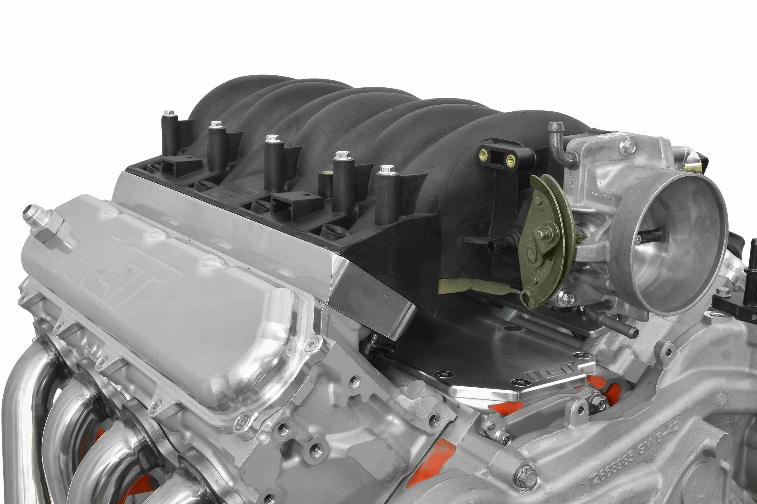 Gen V LT Cylinder Head to LS Gen III Car / Truck Cathedral Intake Adapter LS1