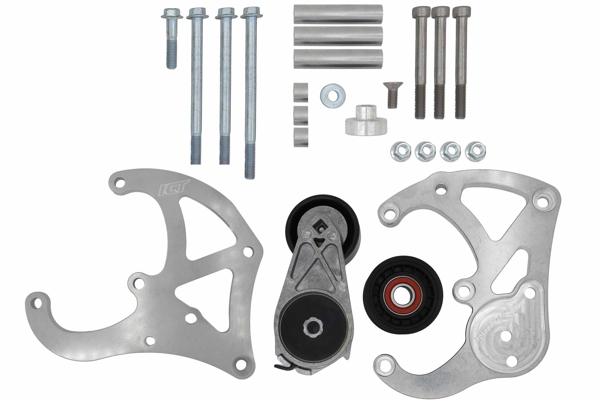 ICT Billet LS Truck OEM Location Alternator / Power Steering Bracket LQ4 LQ9 4.8L 5.3L 6.0L