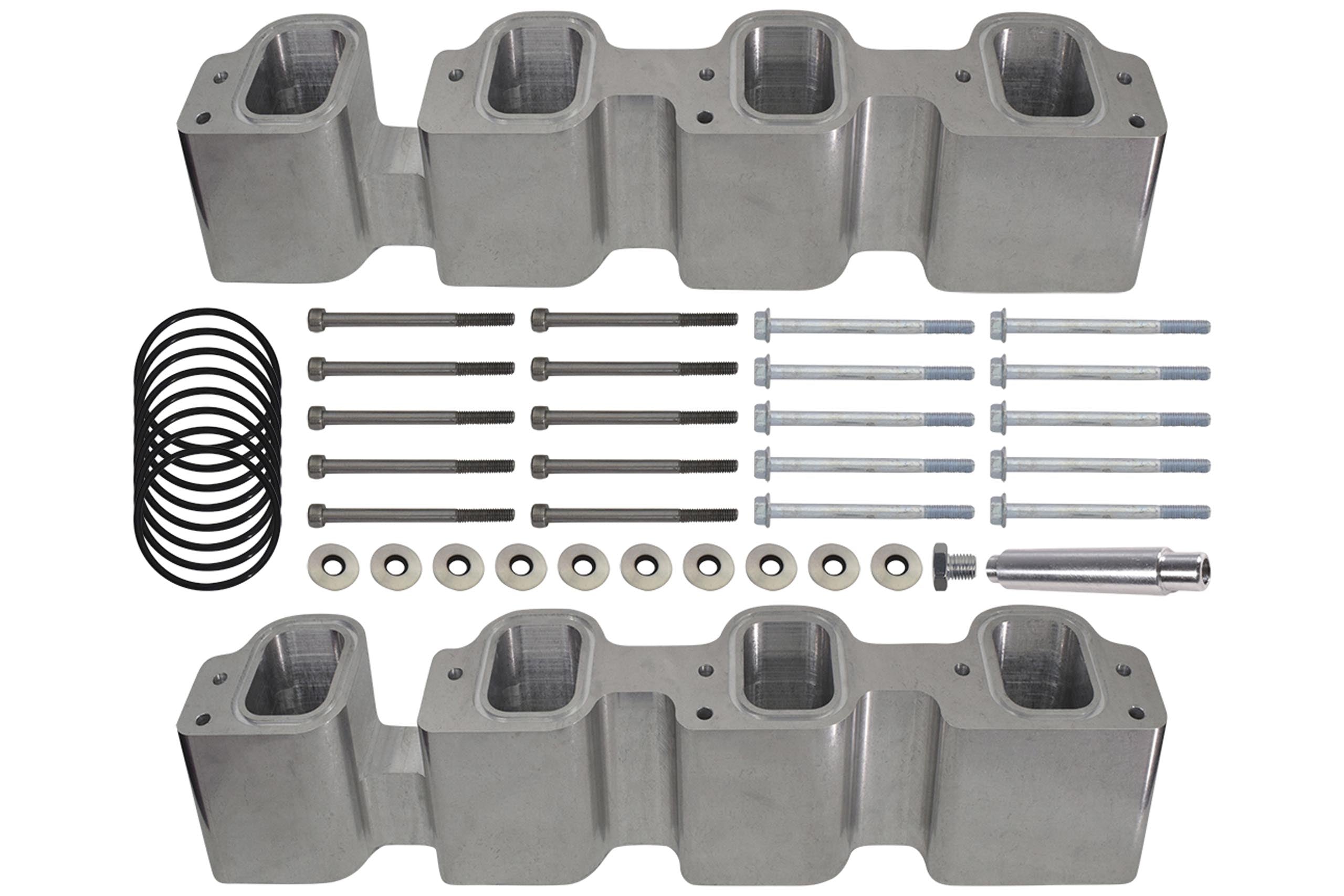 Gen 5 L83 L86 LT1 Cylinder Head to LT4 Tall Supercharger Adapter Plates Intake