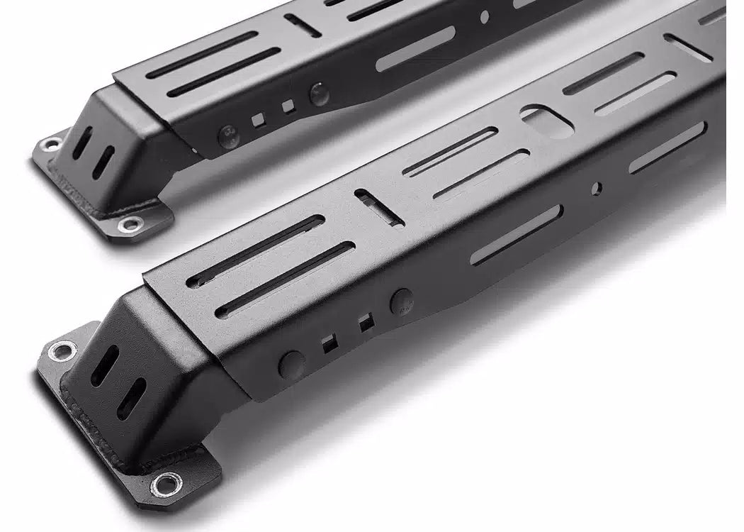 RealTruck HD Universal Bed Mid-Size Cross Bars (Pair) - Black