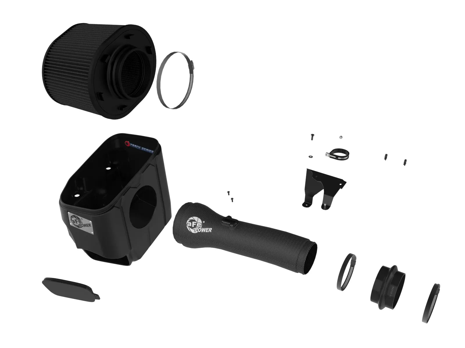 aFe Track Series Carbon Fiber Cold Air Intake System 2025+ Ram RHO