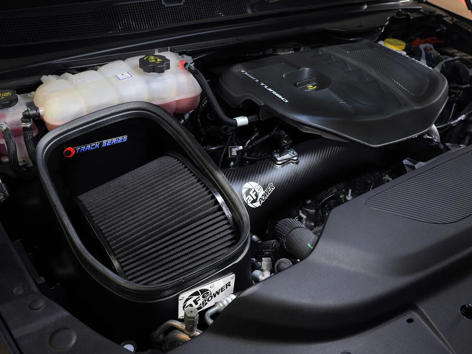 aFe Track Series Carbon Fiber Cold Air Intake System 2025+ Ram RHO