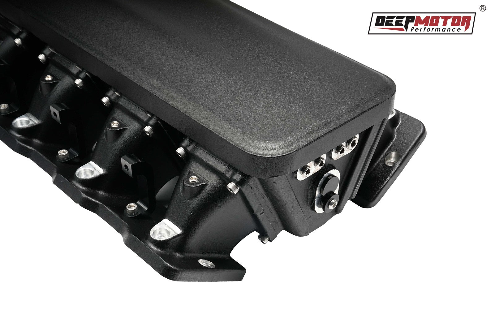 Deepmotor LS1 LS2 LS6 102mm Casting Bolted Intake Manifold with Fuel Rail Black