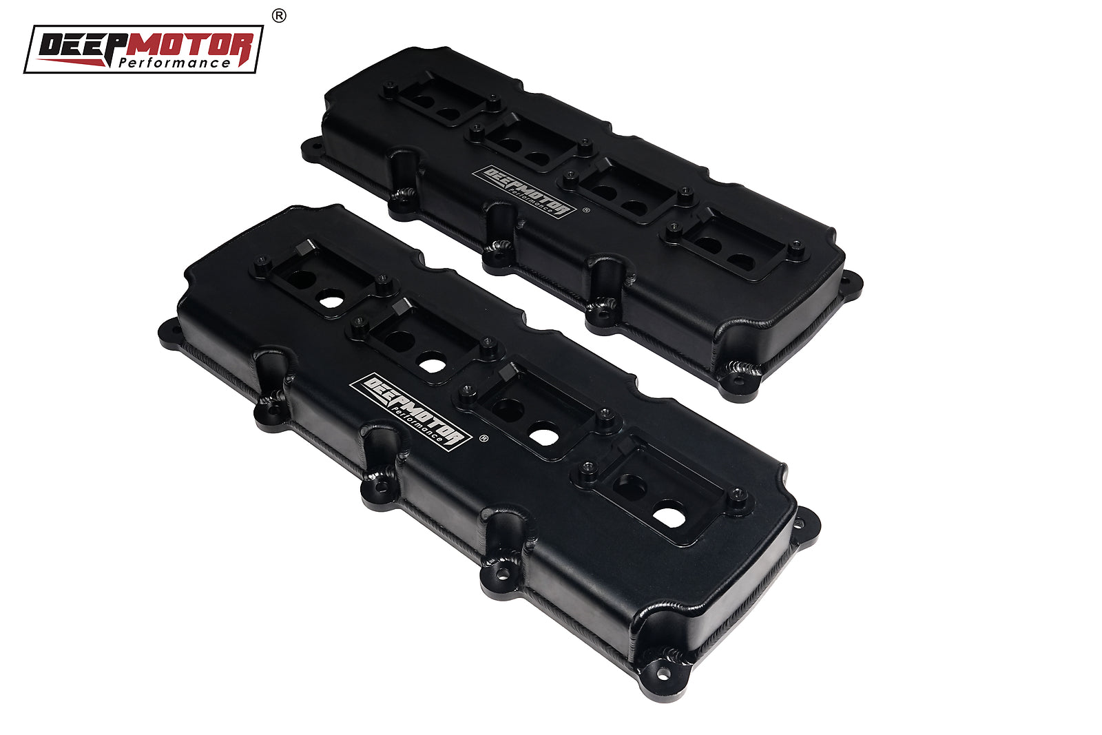 Deepmotor Fabricated Aluminum Valve Covers for Gen 3 III Hemi 5.7L 6.1L 6.4L