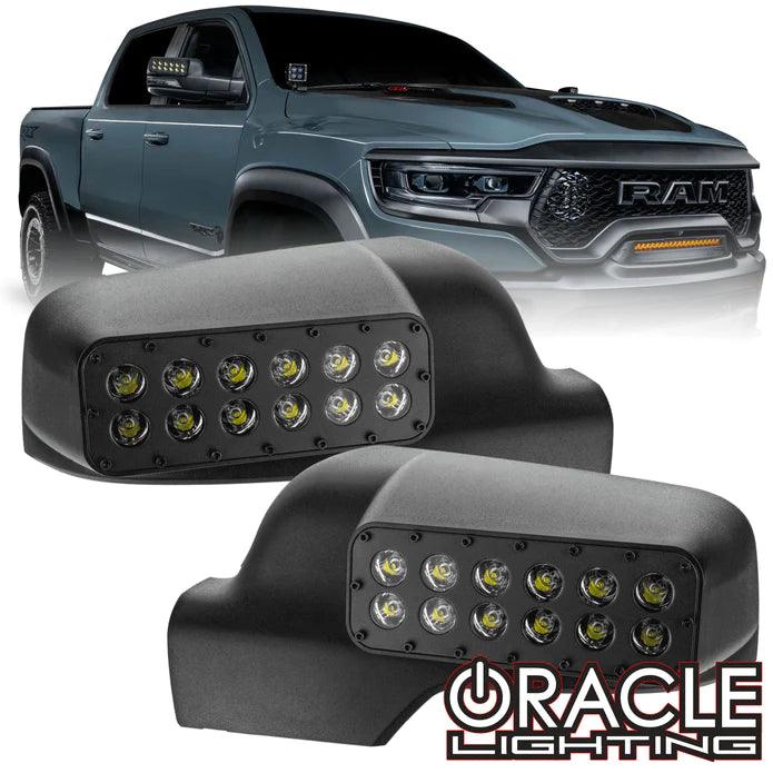 ORACLE LIGHTING 2019-2023 RAM 1500 & TRX DT LED OFF-ROAD SIDE MIRROR DITCH LIGHTS