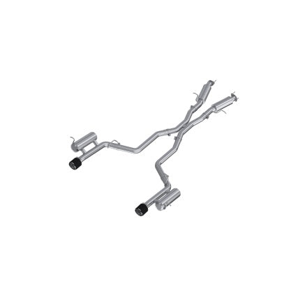 MBRP 2011+ Dodge Durango 3.6L V6 T304 SS 3.0in Cat-Back Dual Rear Exit Exhaust w/ Carbon Fiber Tips